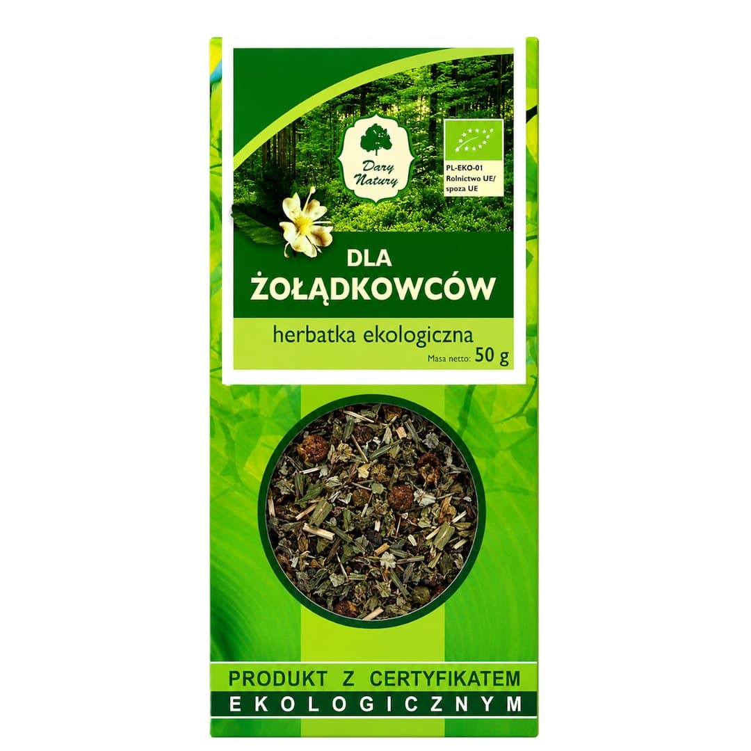 Dary Natury - Stomach Tea – Dary Natury förpackning