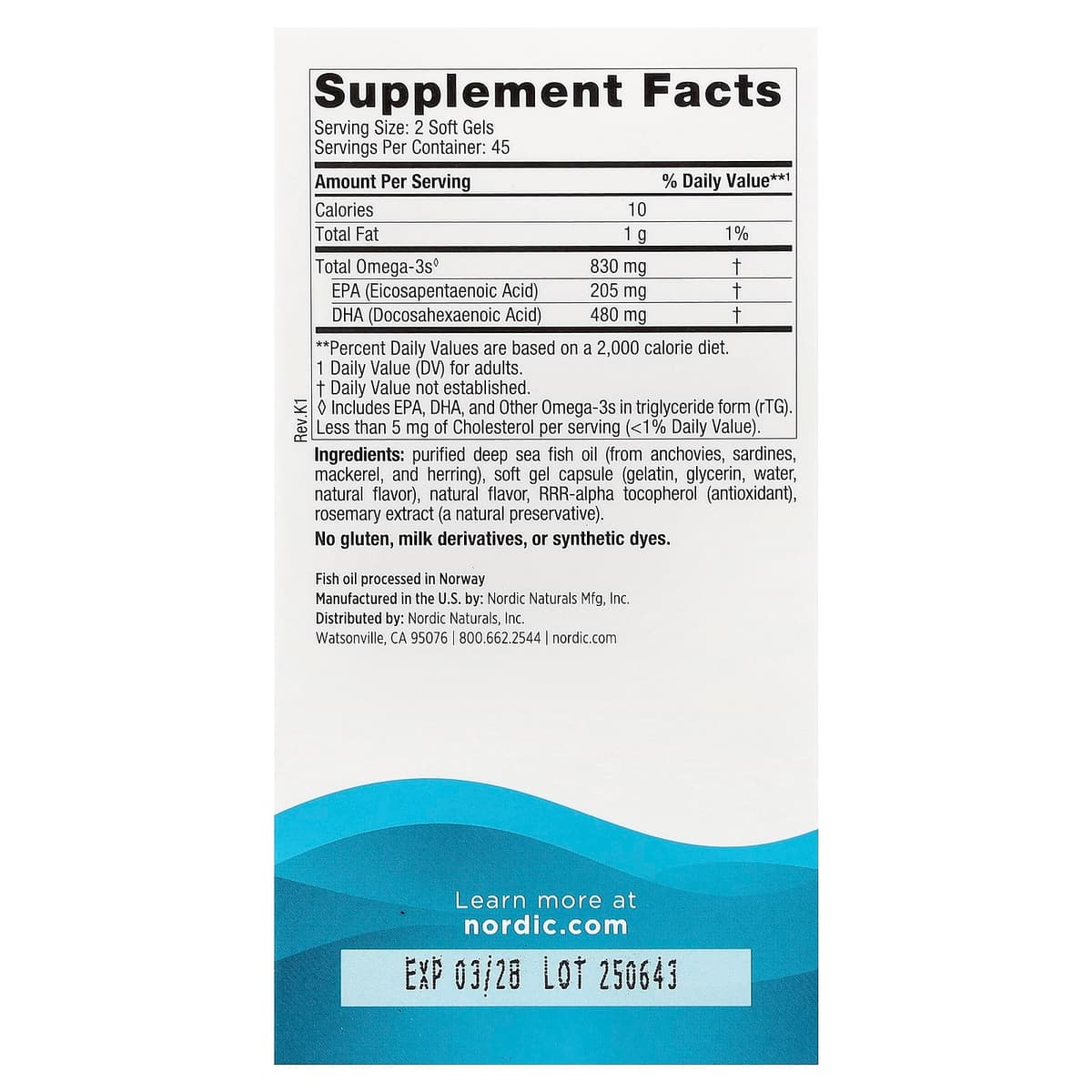 Nordic Naturals - DHA, 830mg Jordgubbe - 90 Sgels