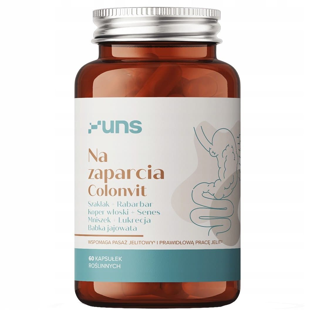 UNS - Colonvit - 60 Caps – UNS förpackning