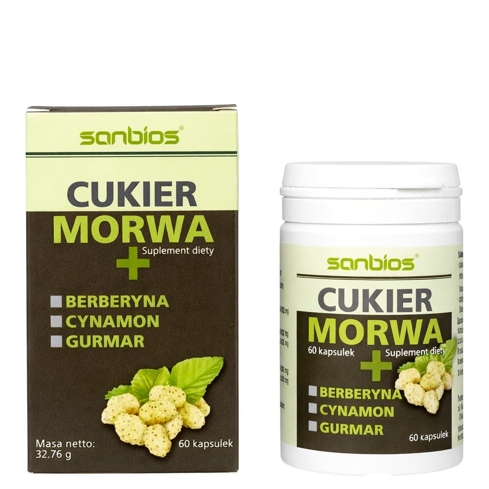 Sanbios - Mulberry Sugar - 60 Kapsułek / 60 Caps