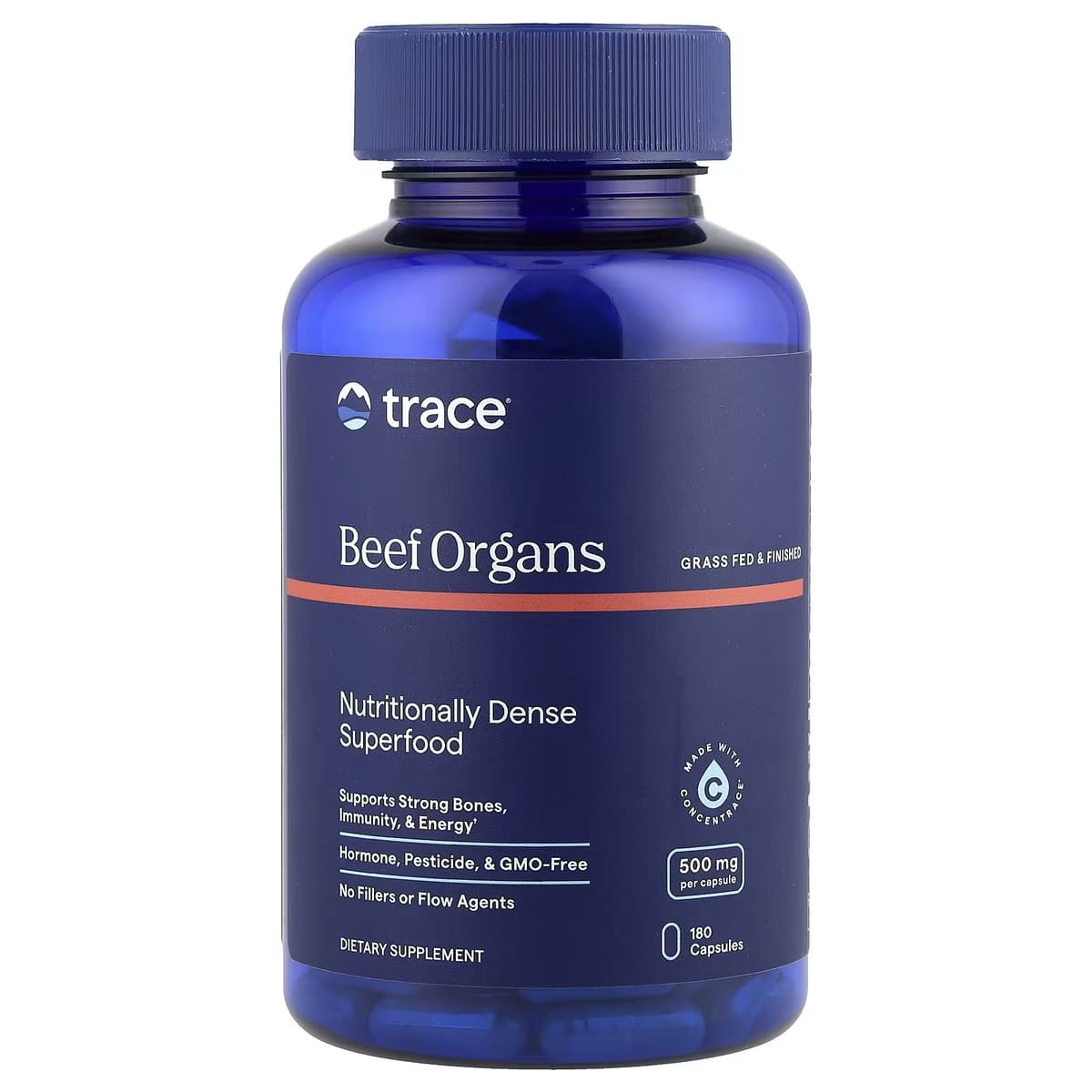 Trace Minerals Tmancestral Beef Organs - 180 Caps