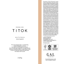 Gal - Titok Multivitamin - 127g