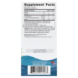 Nordic Naturals - Children'S DHA Vegetarian 375mg Berry Lemonade - 120 Gummies