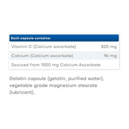 Natural Factors - Vitamin C Calcium Ascorbate - 90 Caps