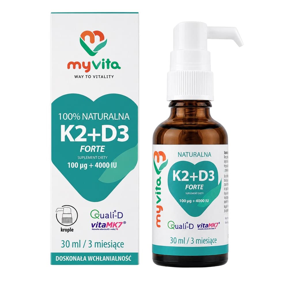 MyVita - Vitamin K2+D3 Forte
