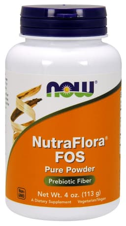 NOW Foods - Nutraflora FOS Pure Powder - 113g