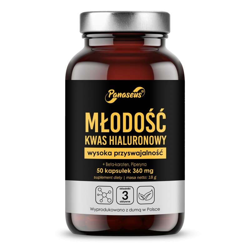 Panaseus - Youth Hyaluronic Acid - 30 Caps – Panaseus förpackning