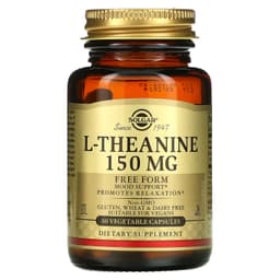Solgar - L-Theanine - 60 Vegetable Caps - 60 caps