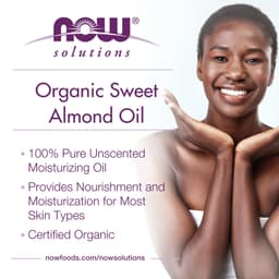 Now Foods - Organic Sweet Almond Oil - 237ml