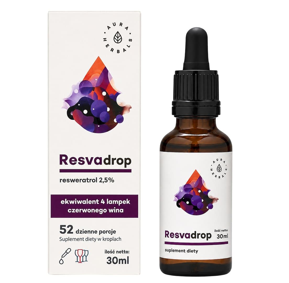 Aura Herbals - Resveratrol – Aura Herbals pakkaus