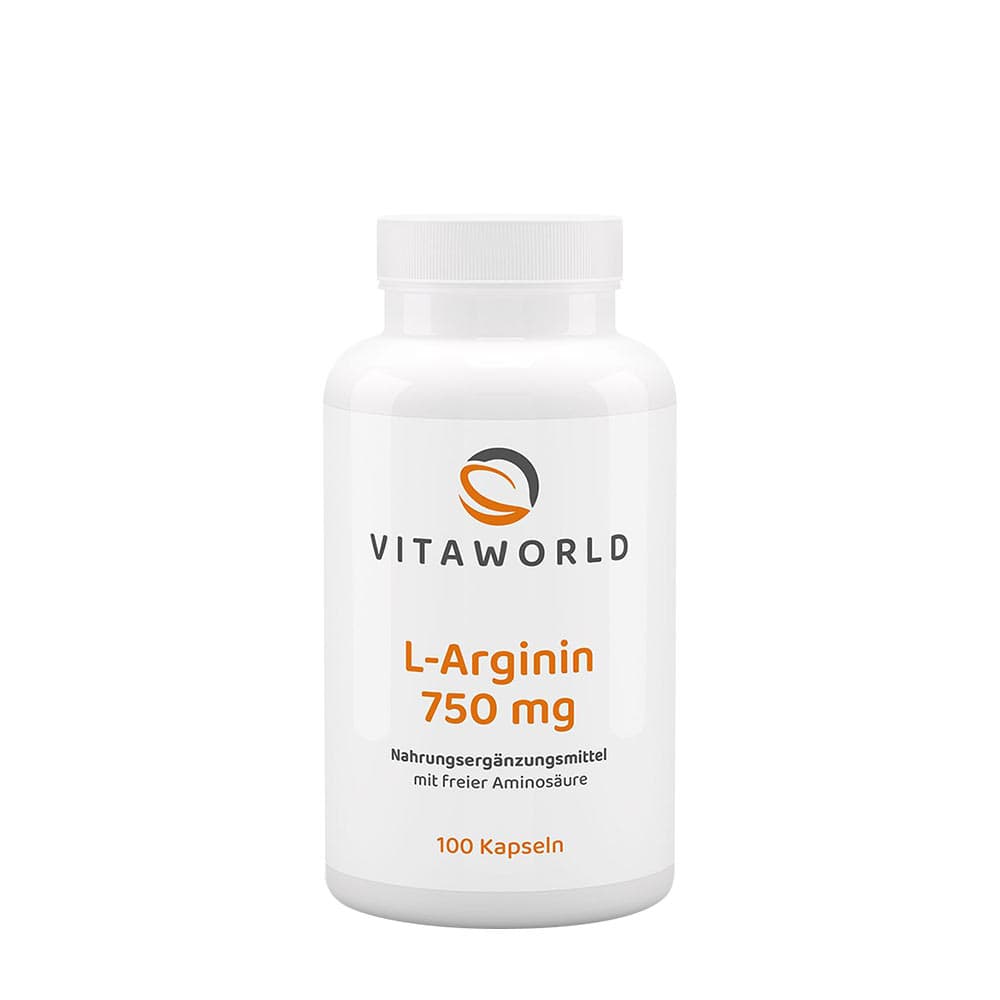 Vitaworld - L-Arginine - 100 caps – Vitaworld förpackning
