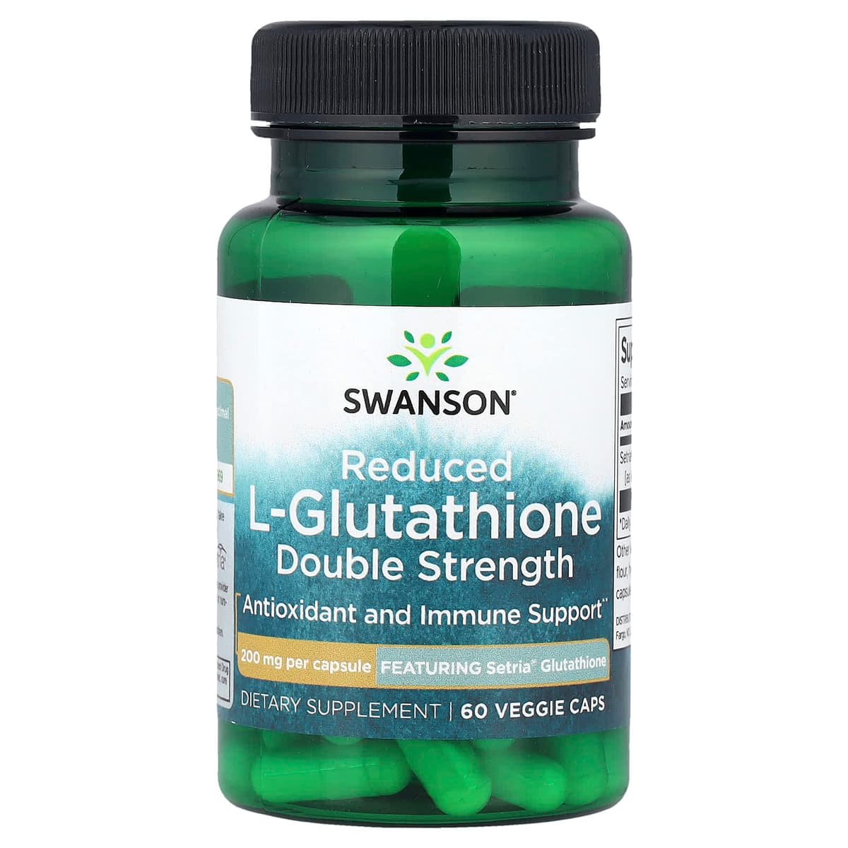 Swanson - Glutathione - Antioxidant Support - 60 Vcaps