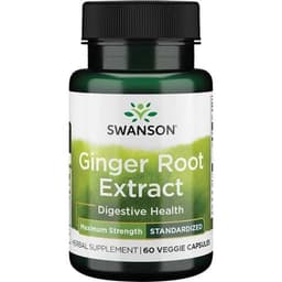 Swanson - Ginger Root Extract - 60 Caps