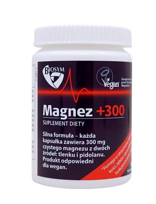 Biosym - Magnesium +300 – Biosym förpackning