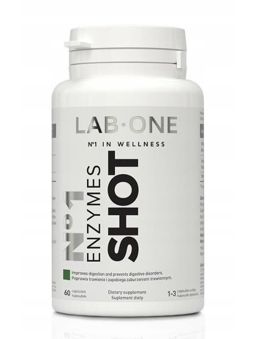 LAB ONE - Enzymes Shot - 60 Caps – LAB ONE