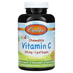 Carlson Labs - Kid's Chewable Vitamin C - 120 Vegetarian Tablets