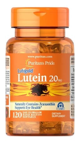 Puritan's Pride - Lutigold Lutein - 120 Sgels