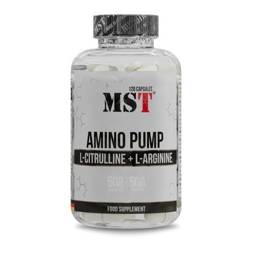 MST - Aminosyror - 120 kapslar – MST förpackning