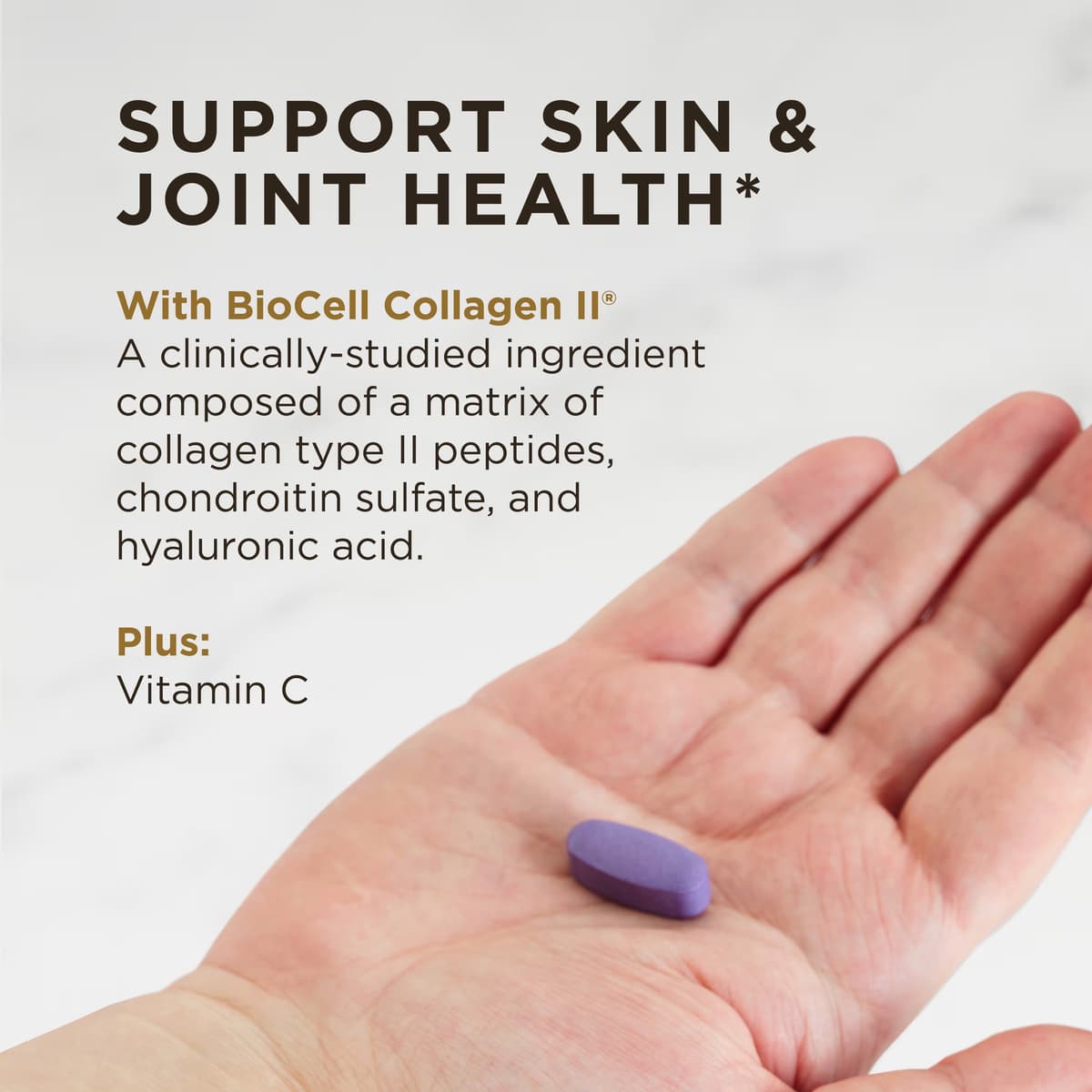 Solgar - Collagen Hyaluronic Acid Complex - 30 Tabs