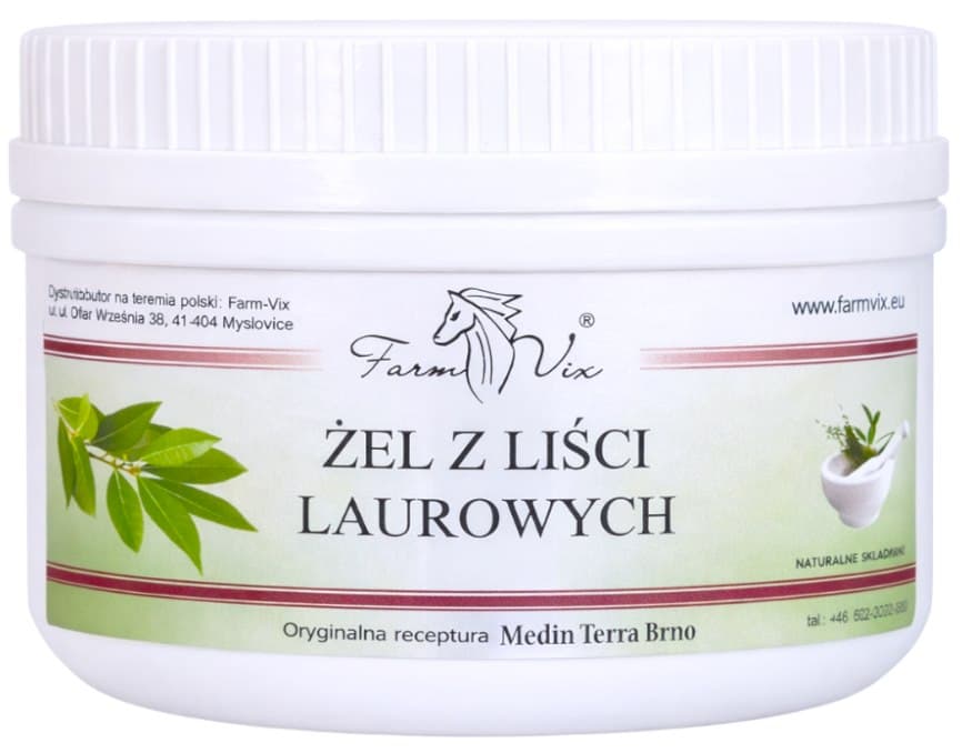 Farm Vix - Bay Leaf Gel - 350g – Farm Vix förpackning