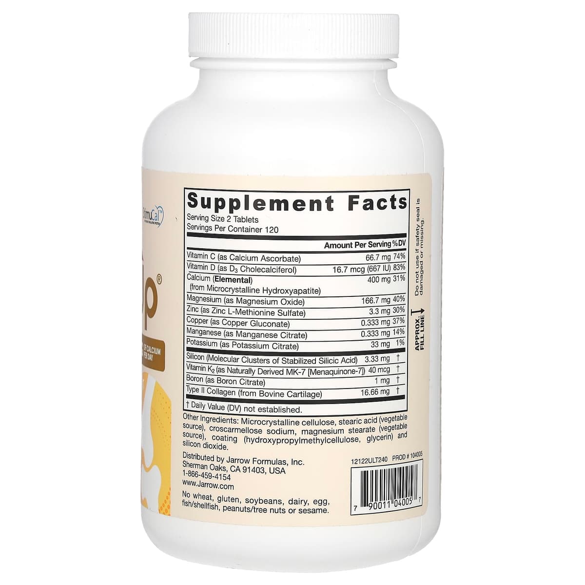Jarrow Formulas - Ultra Boneup - 240 Tablettia