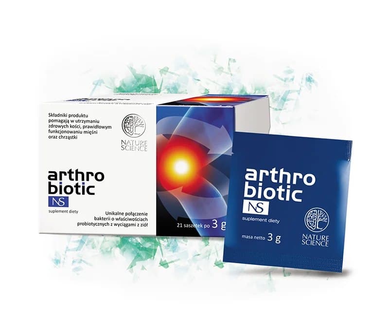 Nature Science - Arthro Biotic - 63g – Nature Science förpackning