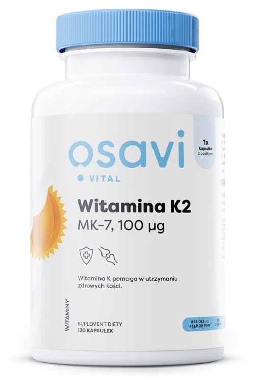 Osavi - Vitamin K2 MK-7 100mcg - 120 Caps