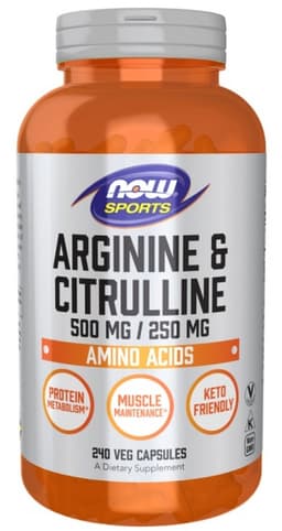 Now Foods - Arginine & Citrulline
