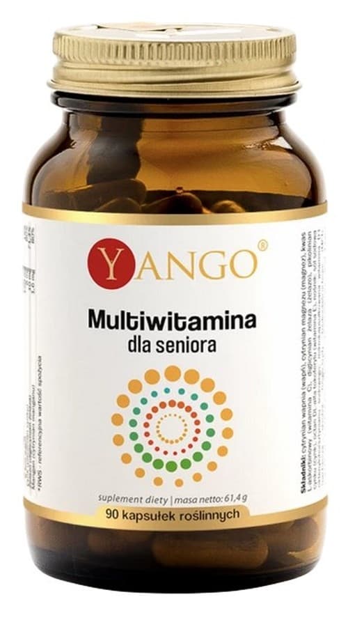 Yango - Multivitamin For Seniors - 90 Caps