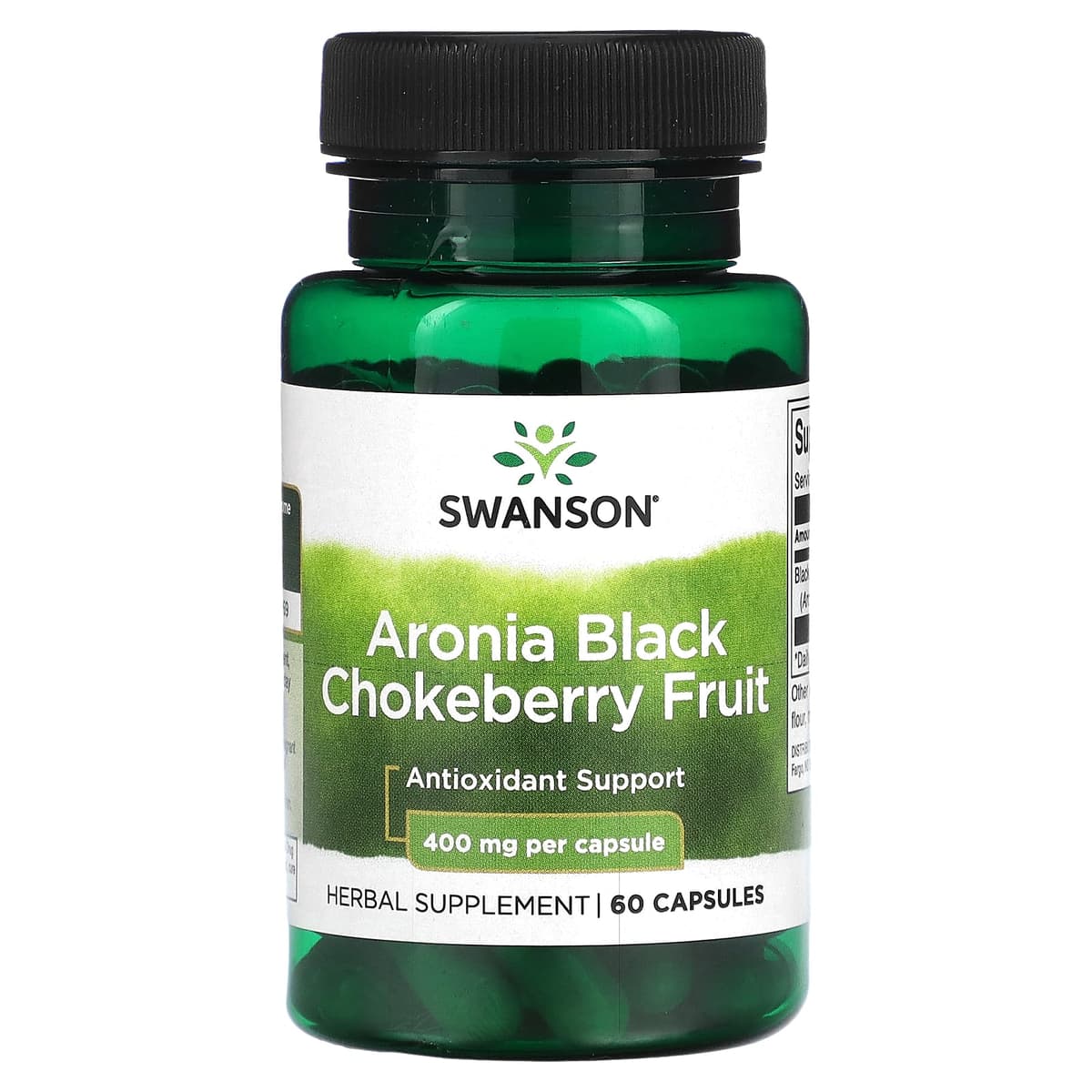 Swanson - Aronia Black Chokeberry Fruit - 60 Caps
