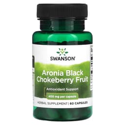 Swanson - Aronia Black Chokeberry Fruit - 60 Caps