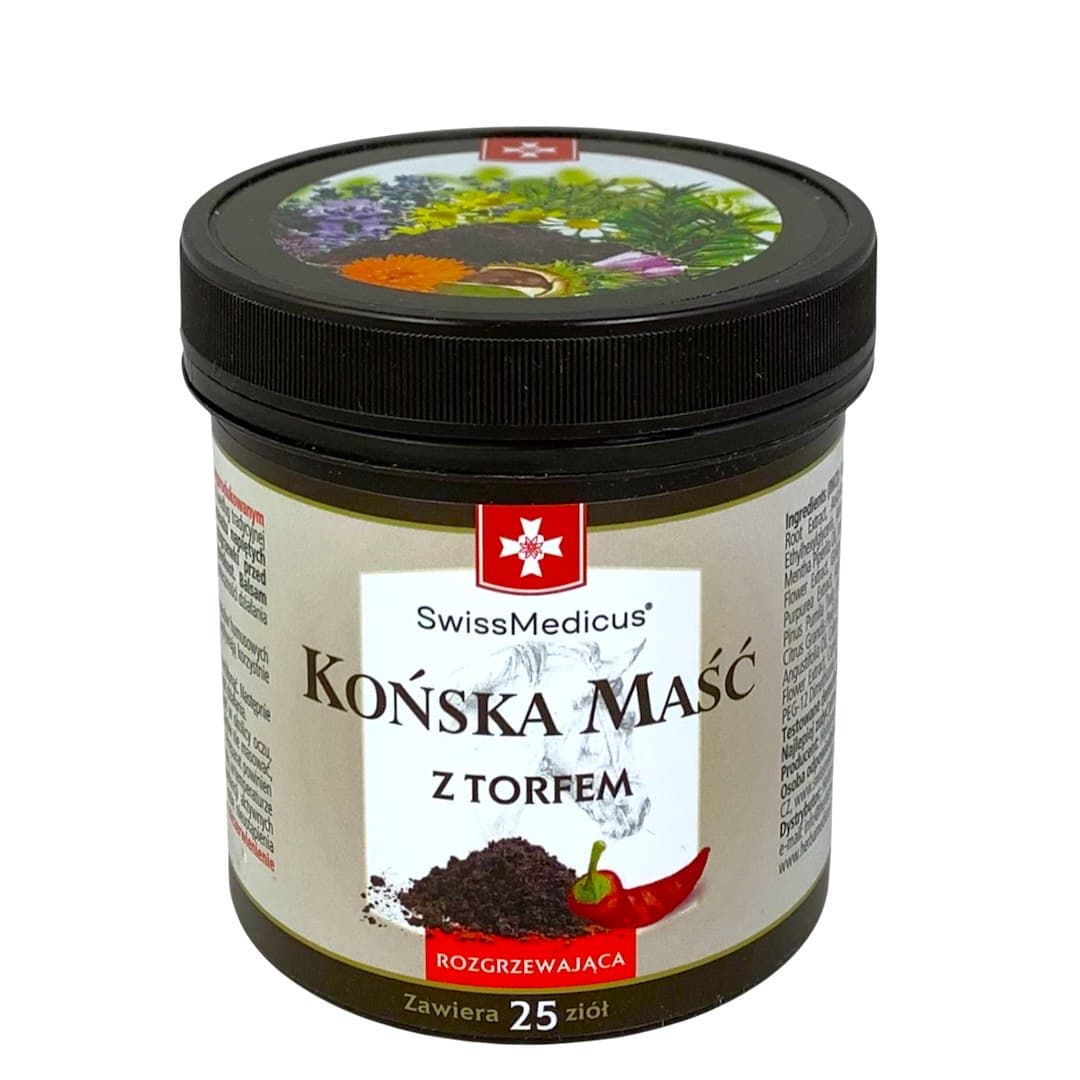 SwissMedicus - Horse Ointment With Peat – SwissMedicus förpackning