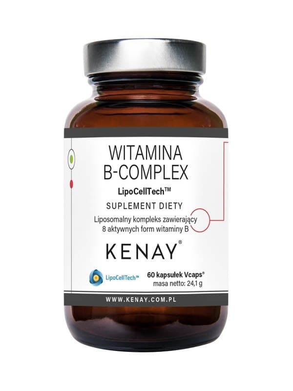 Kenay - Vitamin B-Complex Liposomal - 60 Caps