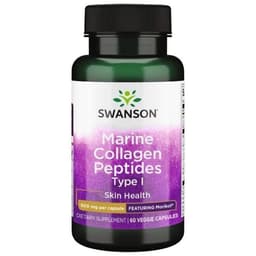 Swanson - Marine Collagen Peptides Type I - 60 Vcaps