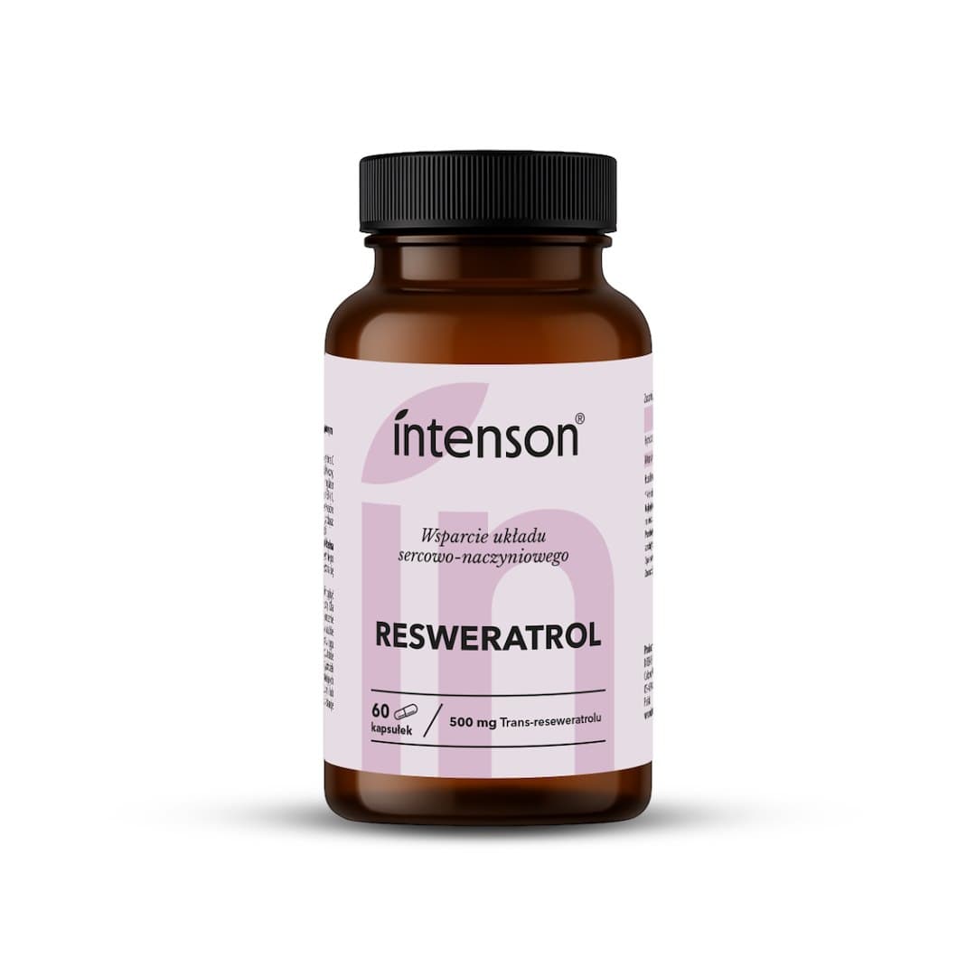 Intenson - Resveratrol - 60 Caps – Intenson förpackning