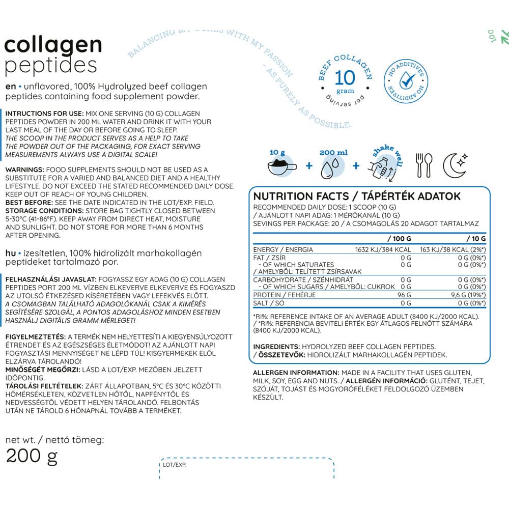Nutriversum - Basic Collagen Peptides - 200g