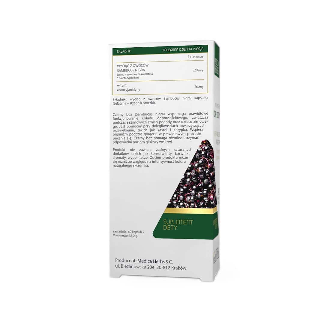 Medica Herbs - Mustaselja - 60 Kapselia