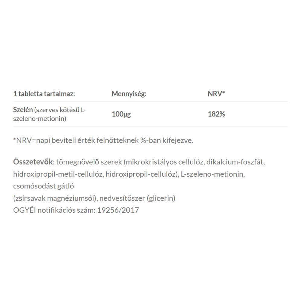JutaVit - Organic Selenium - 100 Tabs