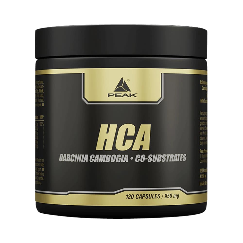 Peak - HCA - Standard - 120 capsules – Peak förpackning