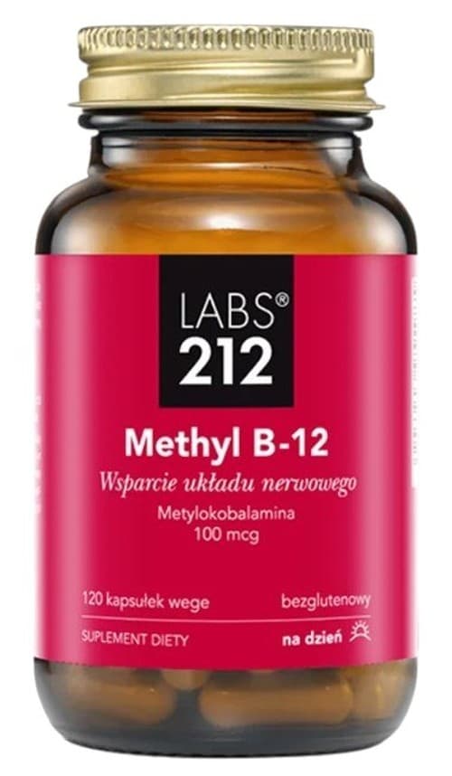 Labs 212 - Methyl B-12 - 120 Caps – LABS 212 förpackning