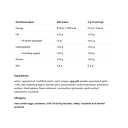 Allnutrition - Garlic Sauce - 410ml