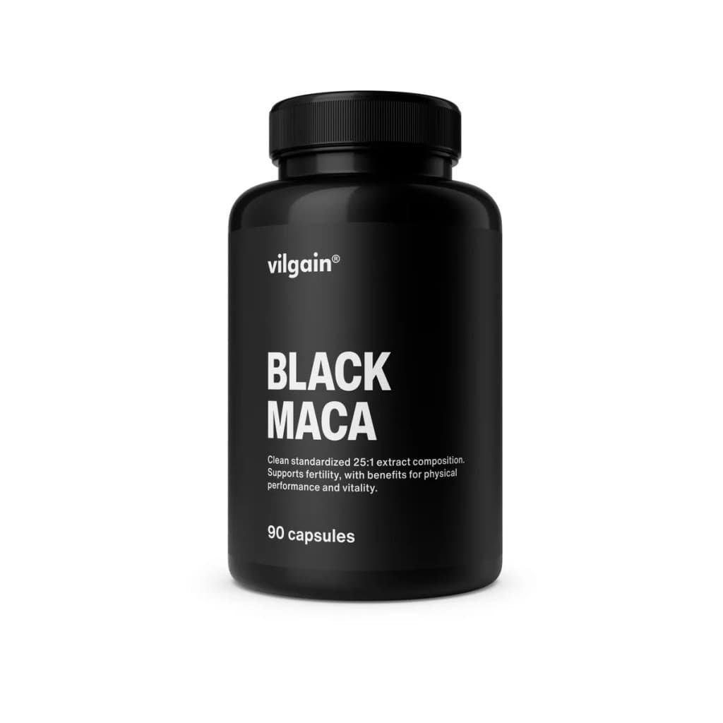 Vilgain - Black Maca - 90 Caps – Vilgain förpackning