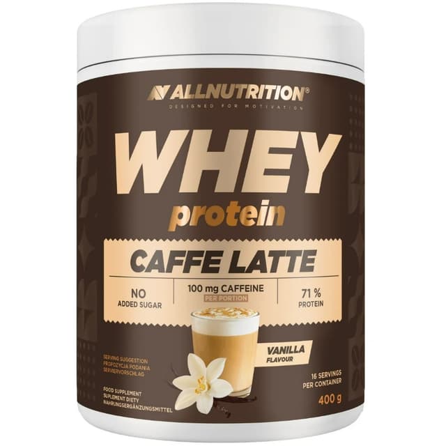 Allnutrition - Valleprotein - Caffè latte og vanilje, 400 g – Allnutrition