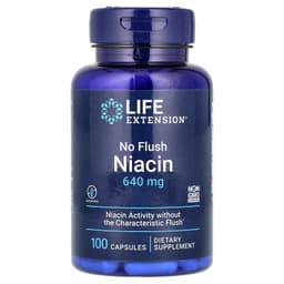 Life Extension - No Flush Niacin - 100 Capsules