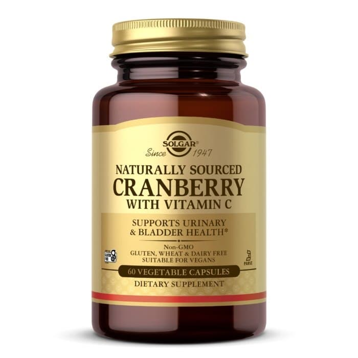 Solgar - Cranberry With Vitamin C - 60 Caps – Solgar förpackning