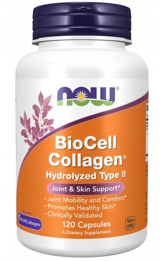 NOW Foods - Biocell Collagen Hydrolyzed Type II - 120 Vcaps – NOW Foods