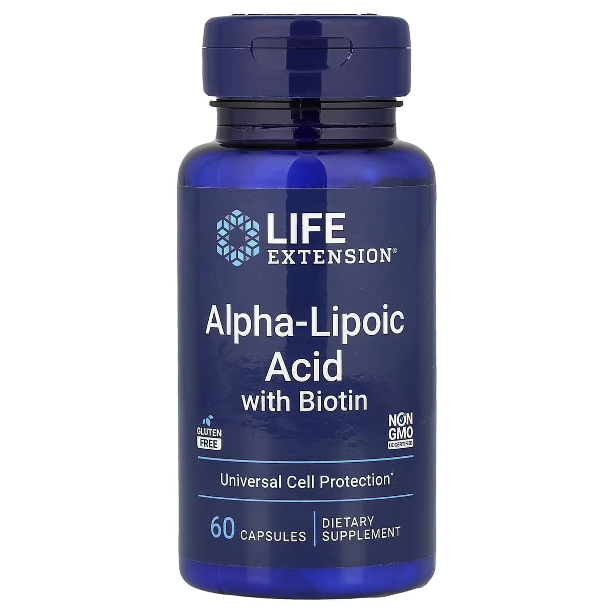 Life Extension - Alpha-Lipoic Acid With Biotin - 60 Caps