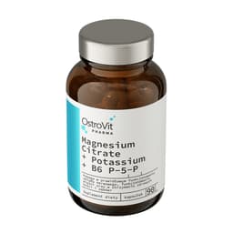 Ostrovit - Magnesium Citrate + Potassium + B6 P-5-P - 90 Caps