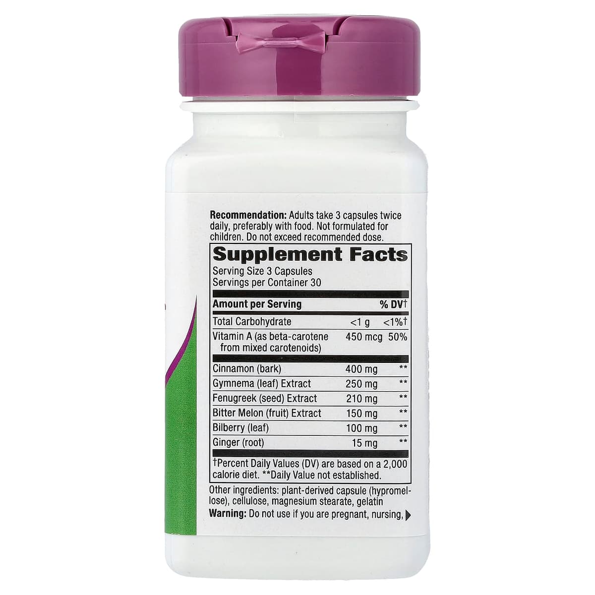 Nature'S Way - Blood Sugar Support - 90 Caps