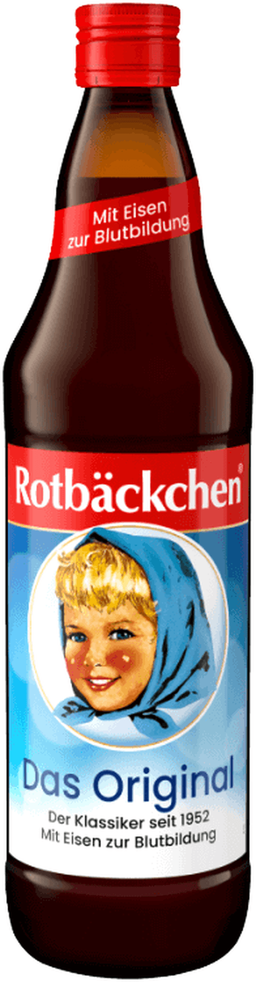 Rotbäckchen - Rosy Cheeks Original - 750ml – Rotbäckchen förpackning